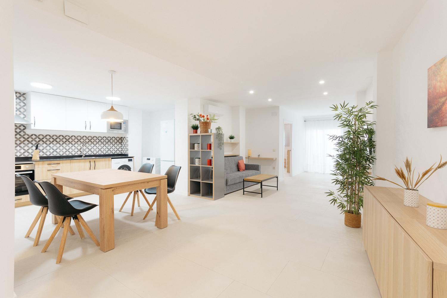 Amplio Cerca Centro Historico Y Turia 5pax 2 Bath Apartment Valencia